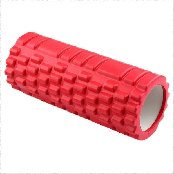 Massasje Foam Roller - Rød - Pilates Muskel Fysio Bein Rygg Yoga Gym