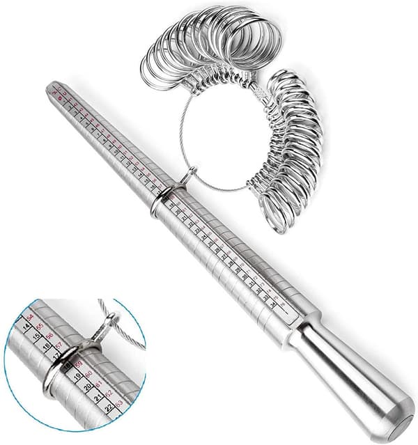 INF Ringmätare med ringmått och ringstock