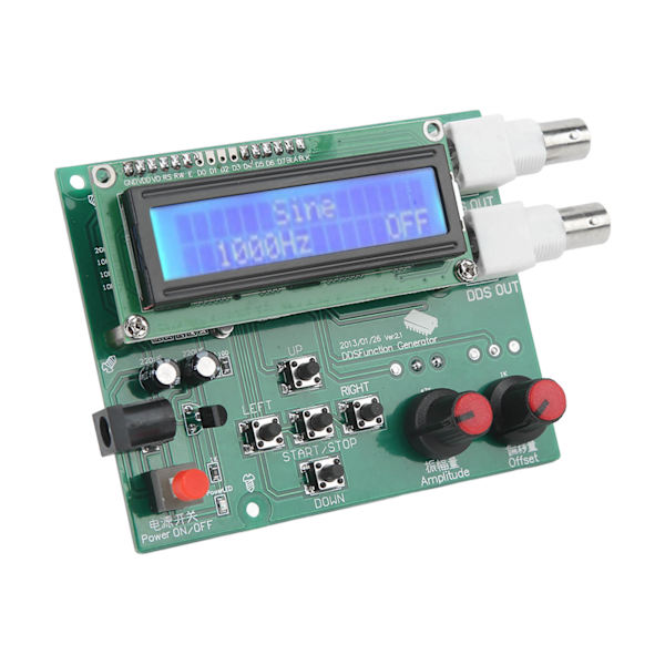 Funktionssignalgeneratormodul DDS Funktionskälla Frekvensmätare Räknare 1HZ‑65534HZ