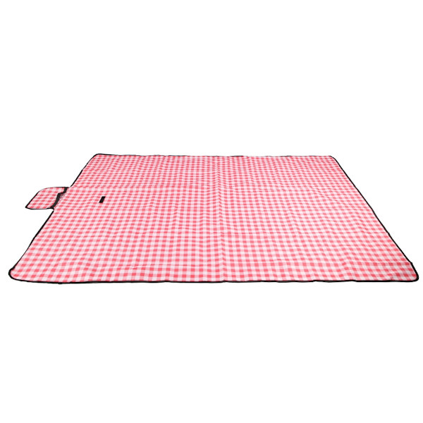 Utomhus bärbar maskintvättbar Oxford tyg picknickdyna Fuktsäker Thicken Beach Ground Matred vit