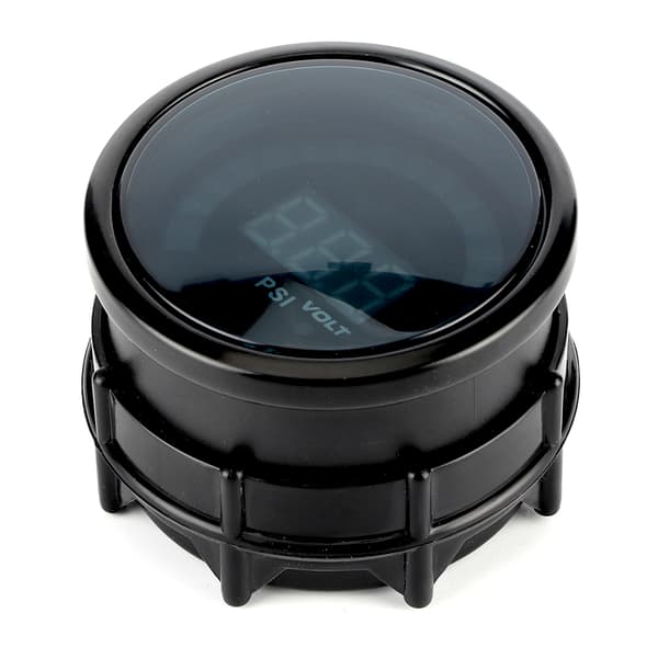 52mm/2 tommer Turbo Boost Måler ‑15‑45PSI Digital LED Display for 12V bensinbiler