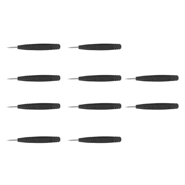 1,2 mm kuulotyökalun tuuletusaukkojen puhdistusaine 10 kpl Kevyt pölytiivis vedenpitävä kuuloapplikaattorin puhdistusaine