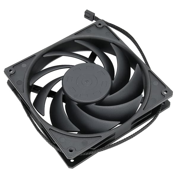 F140 Computer CPU Køleventilator 14cm Støjsvag Desktop Computer Køler Ventilator Sort
