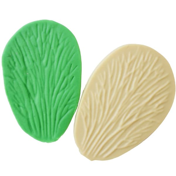 5 stk. bladform DIY silikonkakeform for baking av fondant, cupcake, dessert