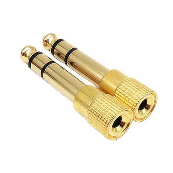 TRS Ljudadapter 1/4\" (6,35mm) Hane Till 1/8\" (3,5mm) Hona Anslut Smartphones