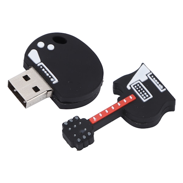 Basgitarr söt USB-minne Bärbar dataöverföring USB-minne Presenttillbehör 16 GB