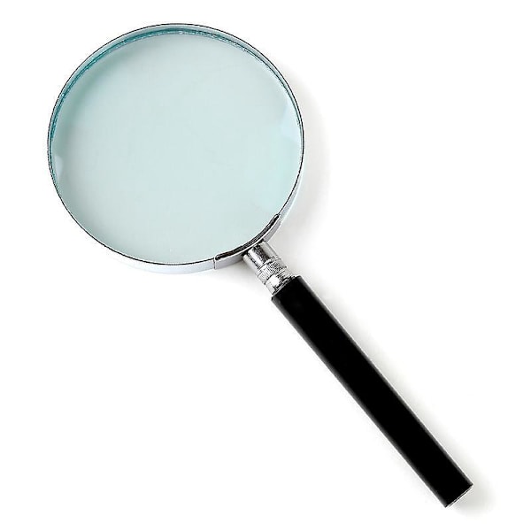 Stor håndholdt forstørrelsesglass for bøker og lesing