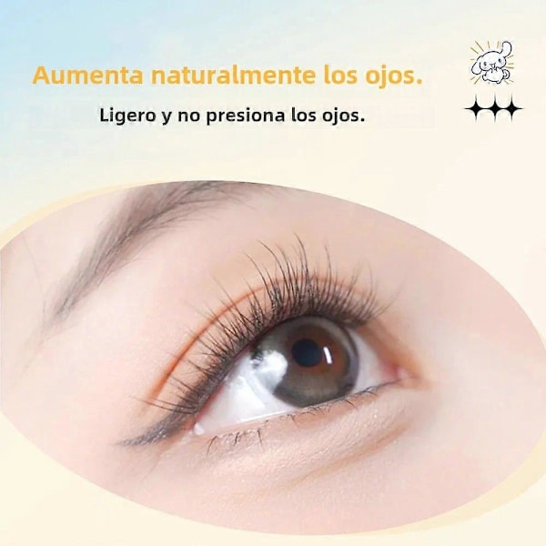 Limfrie Løse Øyevipper Zodiak-serie 12 Tegn C-Kurver 0.05mm Segmenterte Selvklebende Syntetisk Hår Lengde 1cm-1.5cm U636