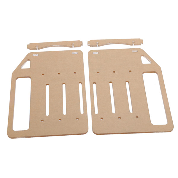 Hårddisk Akryl Beslag DIY Transparent Rack Cage Separator Stativ YJY3F002 3.5in