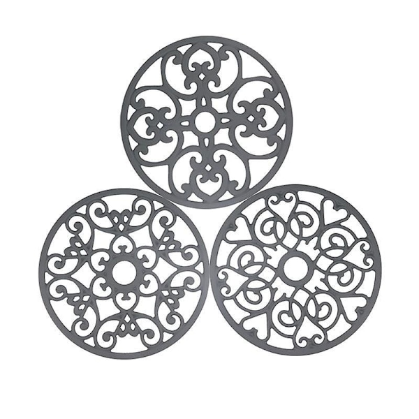 Silikon Trivet Matte - Varmebestandig Gryteunderlag for Bord og Benkeplate