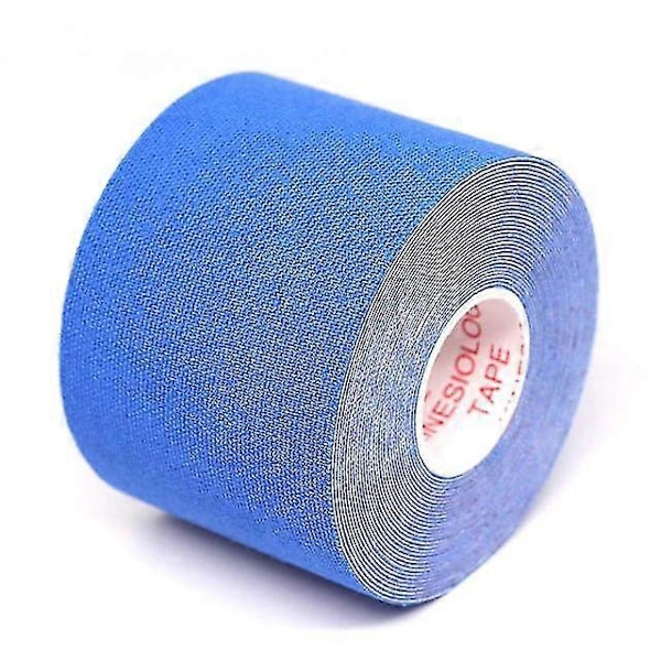 5 Kokoa Kinesioteippi Lääketieteellinen Urheilu Elastoplasti Urheilupalautus Teippaus Zekai TummanSininen 3.8cm