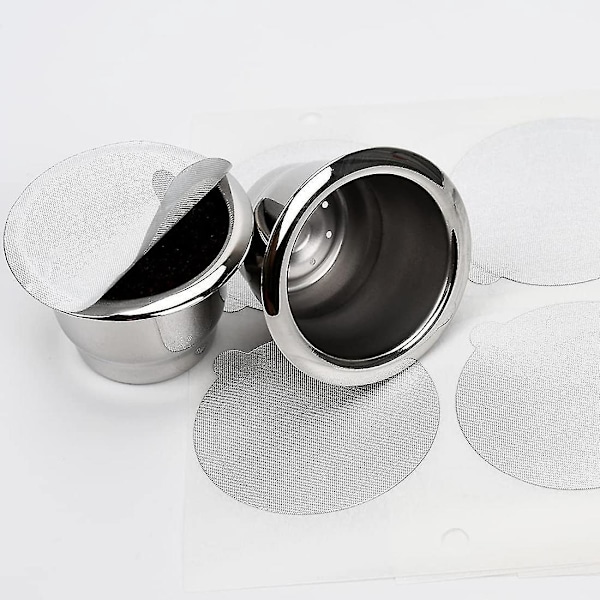 Aluminiumfolie Låg Til Lukning af 100 Engangs Tomme Kaffe Pods