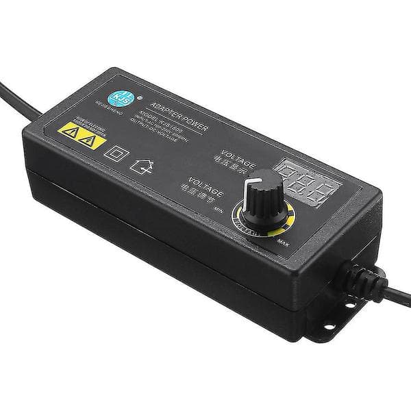 3-36V 60W Strømadapter Justerbar Spændingsadapter LED Display Skiftende Strømforsyning EU Stik til LED Lysbånd Motor