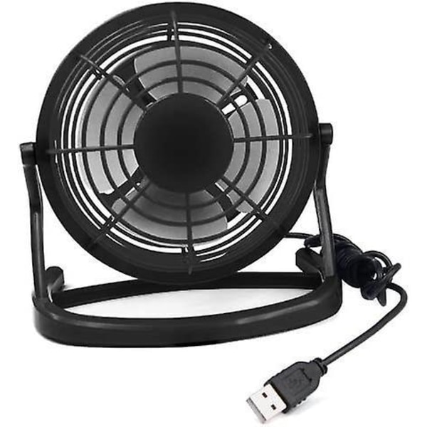 USB Mini Bordventilator, Bærbar & Støjsvag Køling til PC Laptop Computer