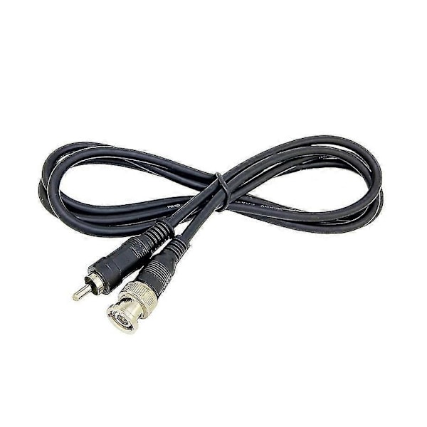 1 stk. 1,5M BNC til AV kabel bnc til rca han adapter videooptager tv linje q9 overvågning