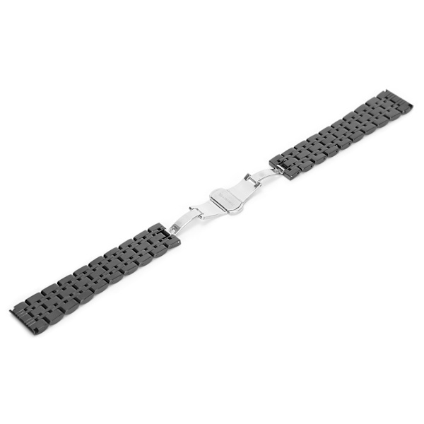 Justerbart watch i rostfritt stål Bärbart utbytes klockbandsdelar Tillbehör 22 mm / 0,87 tum