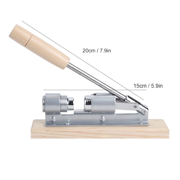 Hushållshandpressad valnötsknäckare i aluminiumlegering, nötknäppare, köksredskap, tillbehör
