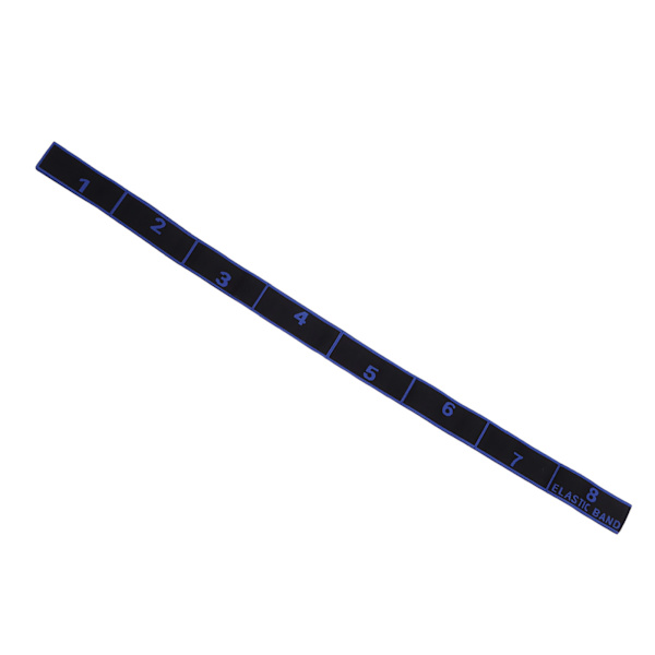 Motståndsband Yoga Latindans Dragrem Bälte Fitness Elastisk Träning Stretching BandBlå nummer