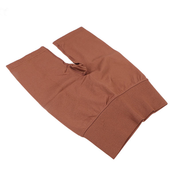 Yogashorts med hög midja, snabbtorkande, elastiska, mjuka och andningsbara, kaffefärgade cykelshorts för kvinnor, S