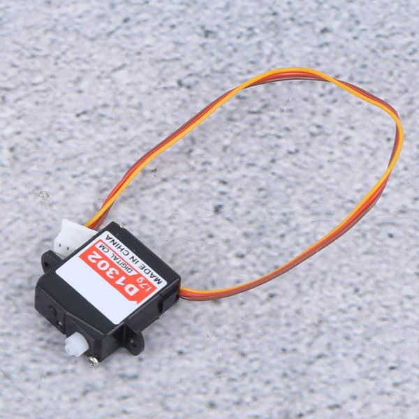 D1302 Mikro Mini Digital Servo Reservedeler Tilbehør for Fastvingede Flymodeller JS1.25 Plugg