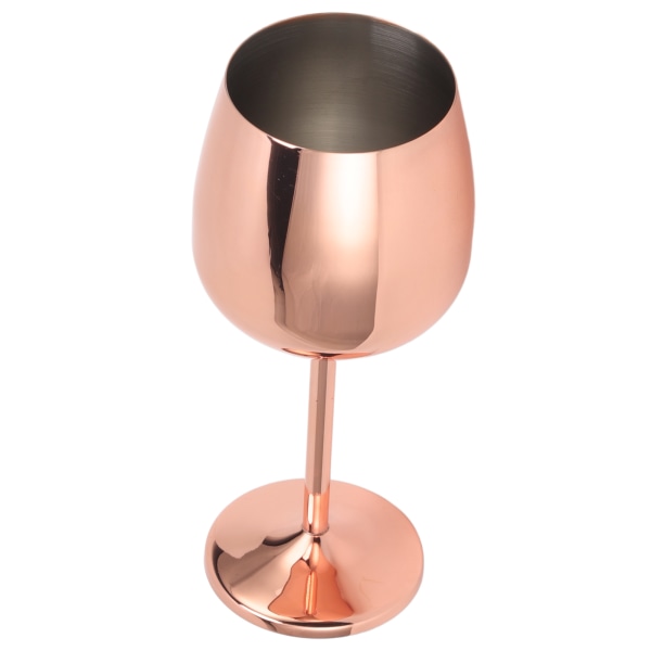 Metall Vinglass Champagne Glass Cup Rustfritt Stål Kald Isolasjon Hjemmedekorasjon