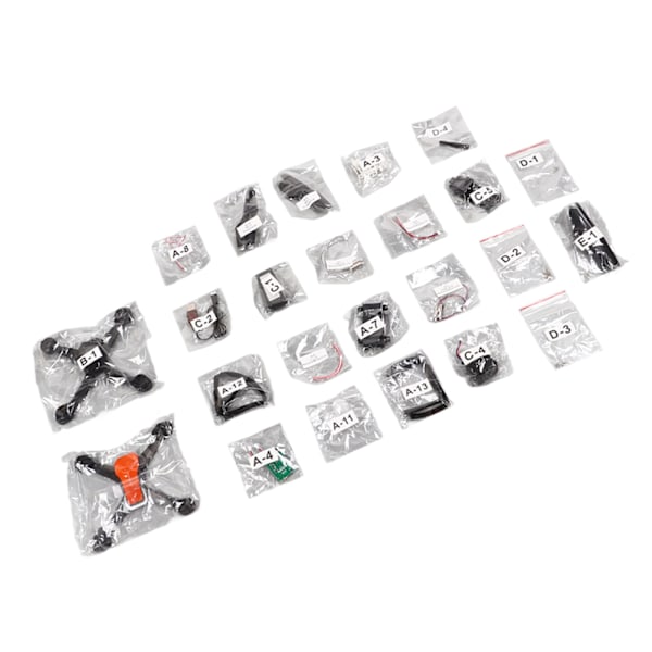 DIY-drönare 4K Dubbelkamera Undervisningsmontering Drönare Fast höjd Flygfotografering RC Quadcopter