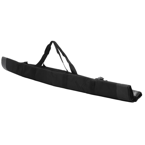 1,3M Fiske Stang Oppbevaringspose Sammenleggbar Stang Bæreveske Bærbar Fiske Stang Organizer Svart