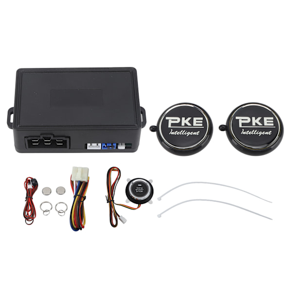 Bil En-knaps Start Anti-tyveri System 2.4GHZ Universal Sikker Kørsel Anti-røveri System DC12V