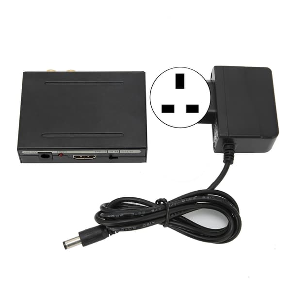 Audio Extractor HD Multimedia Interface til AUDIO+SPDIF+R/L Audio Signal Converter 100240V (UK)