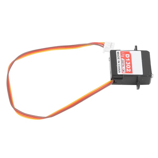 D1302 Mikro Mini Digital Servo Reservedeler Tilbehør for Fastvingede Flymodeller JS1.25 Plugg
