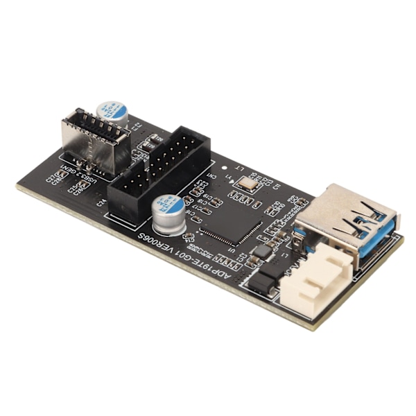 USB3.2 Gen1 - 19PIN tyyppi E -sovitinkortti 5 Gbps USB3.0 - 19PIN laajennuskortti Win 7 8 10 11 -käyttöjärjestelmälle Linuxille