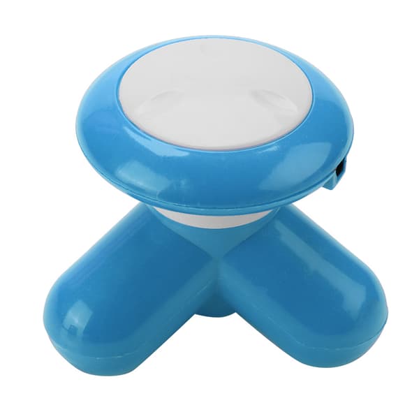 USB Mini Elektrisk Håndholdt Bølge Vibrerende Massager Nakke Helkropsmassage (Blå)