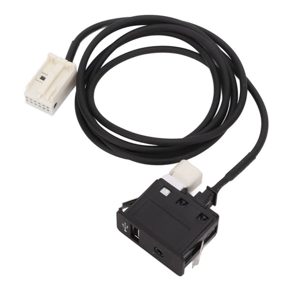 Bil AUX USB Switch Kabel Ledningsnet Stik Slidstærk Erstatning til 3 Z Serie X5 X6