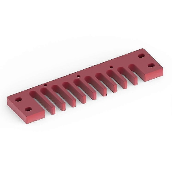 Kam av aluminiumlegering för Hohner Marine Band Crossover / Deluxe (Röd)