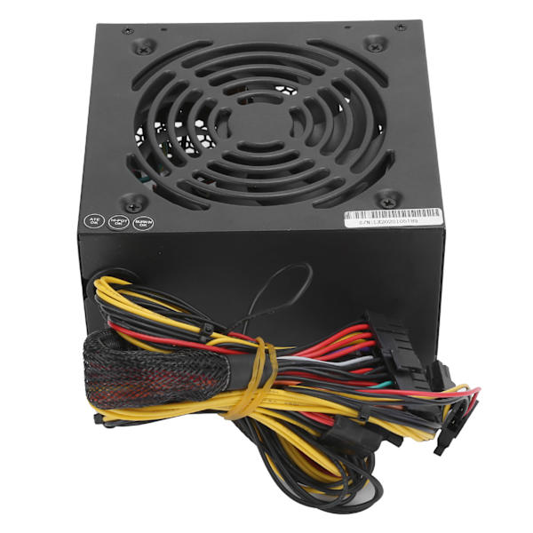 PC strømforsyning 350W stationær computer lavt energiforbrug tilbehør justerbar 115/230VUS stik