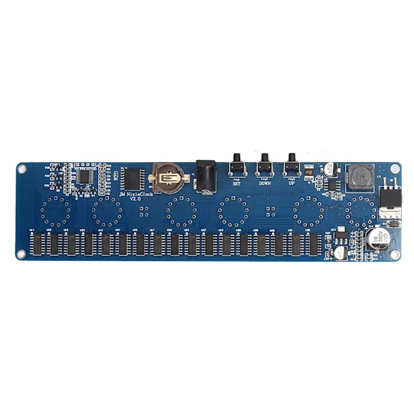 STM8S005 DC-ohjaus 12V 1A elektroninen IN14 Nixie-putki LED-piirilevy PCBA RGB-siru USBDC-liitin