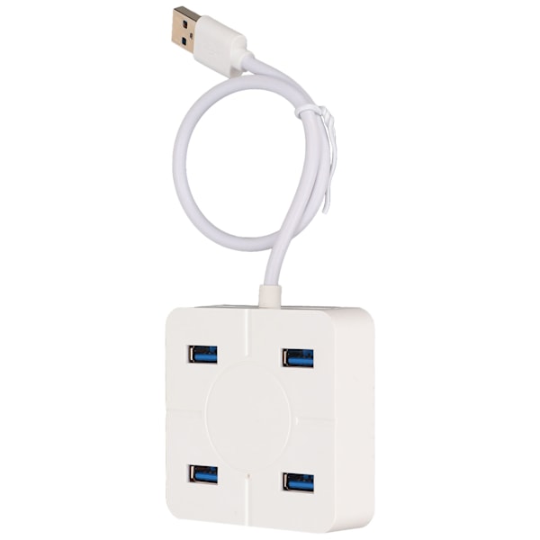 USB-hub med høj hastighed 480 Mbps med 4 USB3.0-data porte 1 opladningsport LED-lys USB-dispenser til Windows til OS X