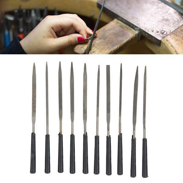 10 st 140 mm smycken fil mini rasp handfil set DIY smycke gör bearbetning fil kit