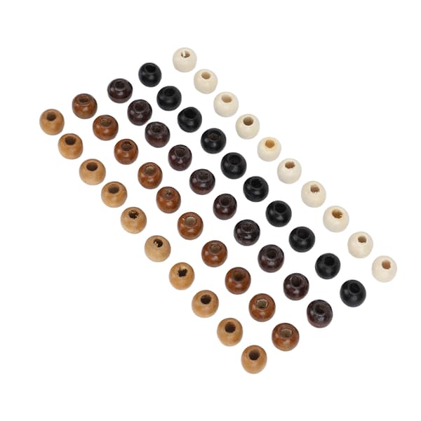 50 st träskäggpärlor DIY eleganta dreadlocks-pärlor hänge för hårflätning armband halsband