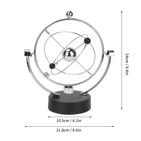 Kinetic Art Asteroid Electric Astronomy Kit Perpetual Motion USB-batteristrømforsyning