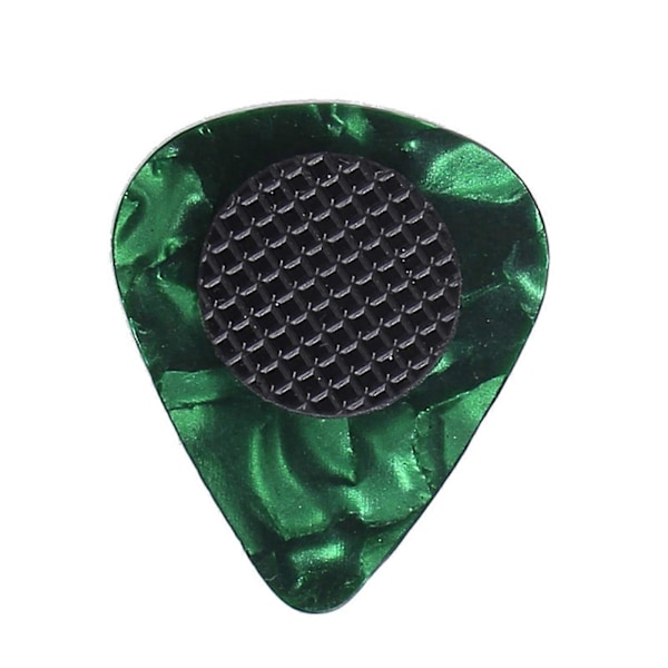 20 stk. Guitar Plekter Grip Selvklæbende Ultratynd Gummi Anti-sved Rund Guitar Plekter Grip til Guitarister