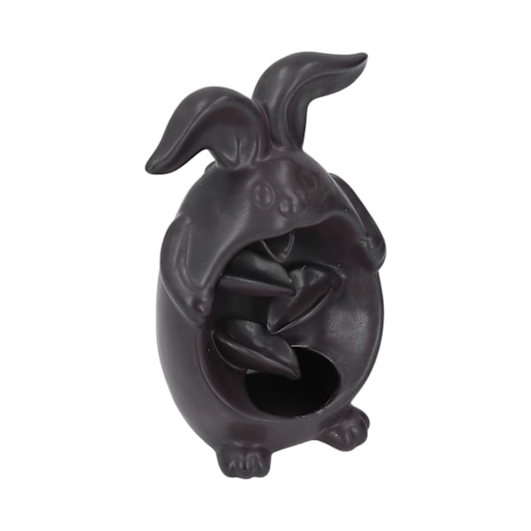 Røgelsebrænder Kanin Form Eksklusiv Smuk Tilbageflow Vandfald Aroma Brænder Dekoration Ornament