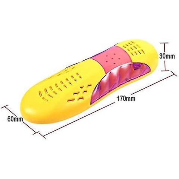 Sähköinen kannettava kenkienkuivain UV-lampulla - Tehokas, hiljainen ja hajunpoistava