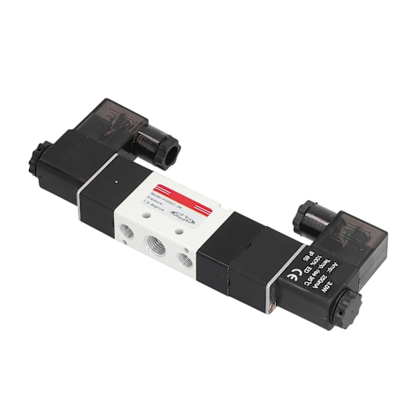 Pneumatisk magnetventil 3 positioner 5 vejs stabil Holdbar Robust Kompakt Rustfast Antikorrosionsmagnetventil DC24V
