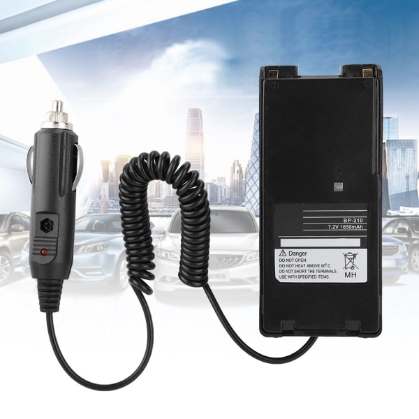 12V Biloplader Radio Batteri Eliminator Adapter til ICOM IC V8 IC V82 IC A6 IC A24 IC F3GT