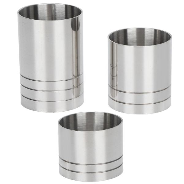 Cocktail Jigger Bar Drink Measuring Cup Unssi Cup Set Bartender Tool (25 ml 35 ml 50 ml)
