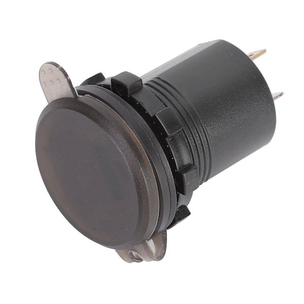 DC12-24V 2.1A 3 i 1 Multifunktionell Digital LED Vattentät Termometer Voltmeter Bil USB Snabbladdare Rött Ljus