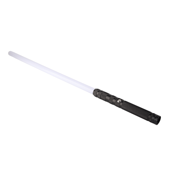 2 stk RGB 2 i 1 7/10 farger skiftende lysende sverd oppladbart utvidbart metall lyssverd med lyd Cosplay leketøy barnas gaver
