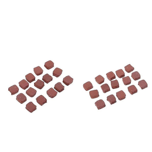2 Set Högkvalitativa Kopplingsbelägg 2-takts Motoriserad Cykel 49-80cc