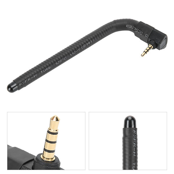 Extern antenn för minihögtalare Radio Mobiltelefon Signal 3,5 mm armbåge